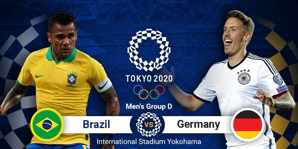 Olimpiade Tokyo 2020, Brasil akan bertemu Jerman pada pertandingan hari pertama.