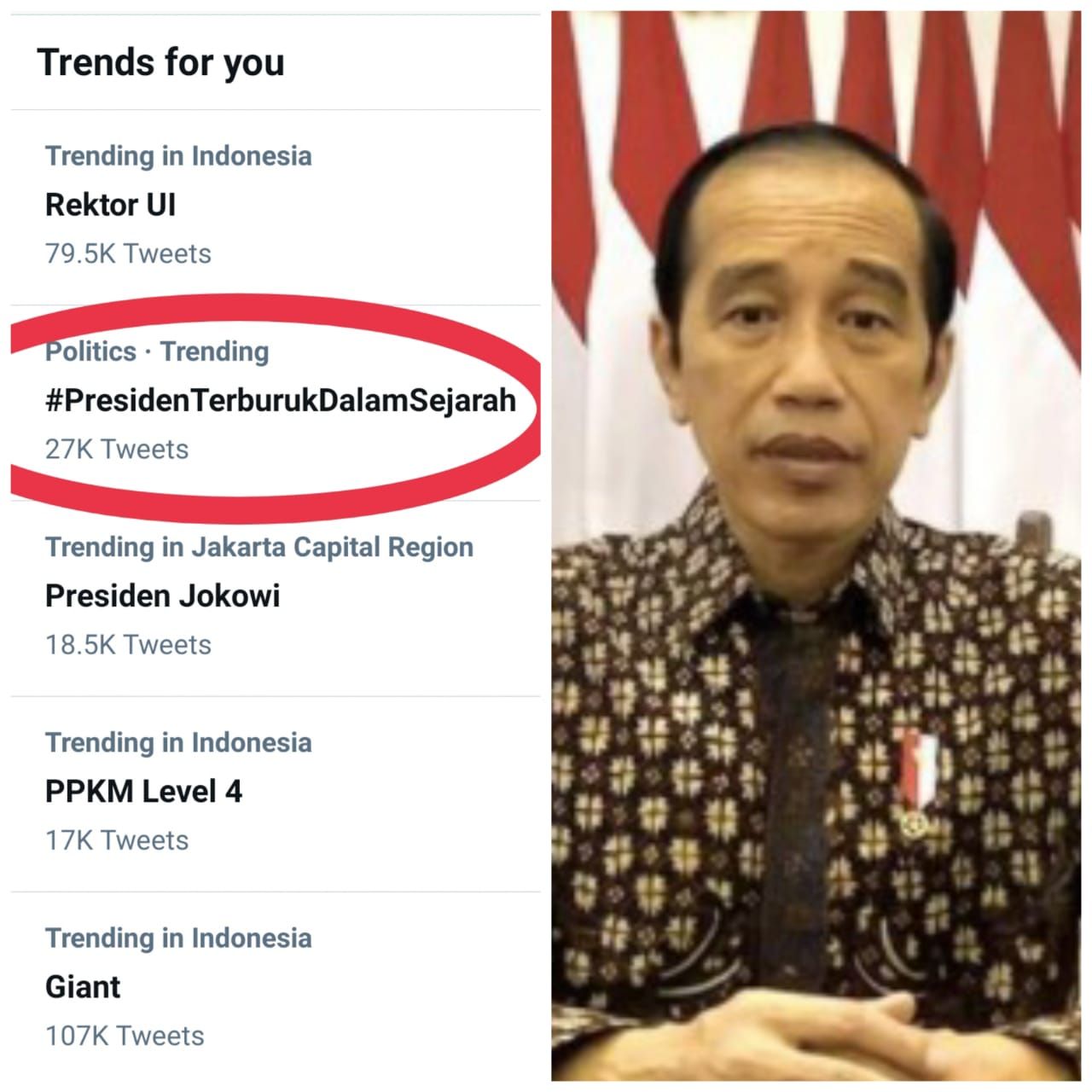 presiden terburuk di indonesia