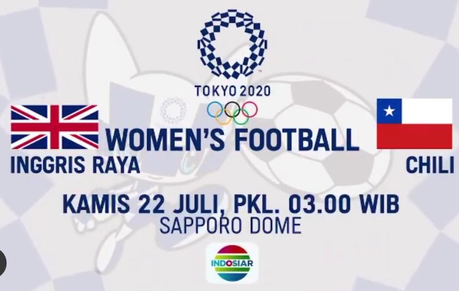 Jadwal Sepakbola Putri Olimpiade Tokyo 2020 Ada Tiga Pertandingan Ditayangkan Indosiar 21 22 Juli 2021 Literasi News