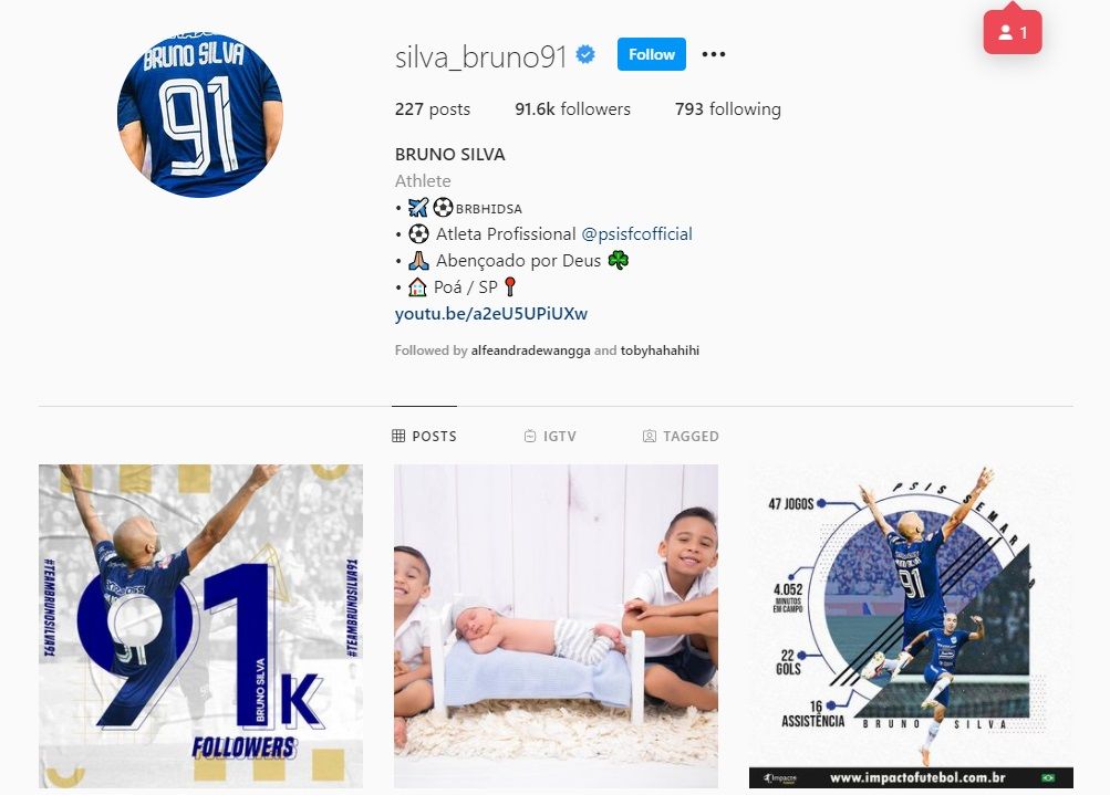 Pemain PSIS Semarang Followers Instagram Terbanyak, Bruno Silva, Hari Nur, Pratama Arhan, Wallace Costa? Salah