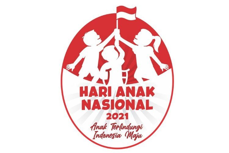 Logo Hari Anak Nasional 2021.