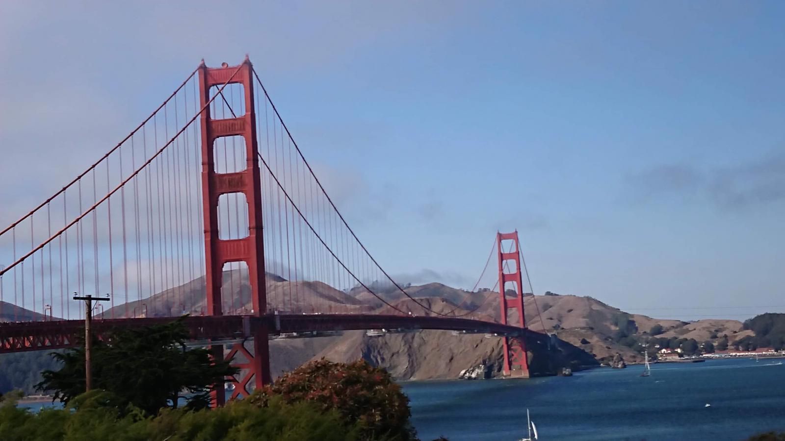 Jembatan Golden Gate di San Francisco, California Amerika Serikat.