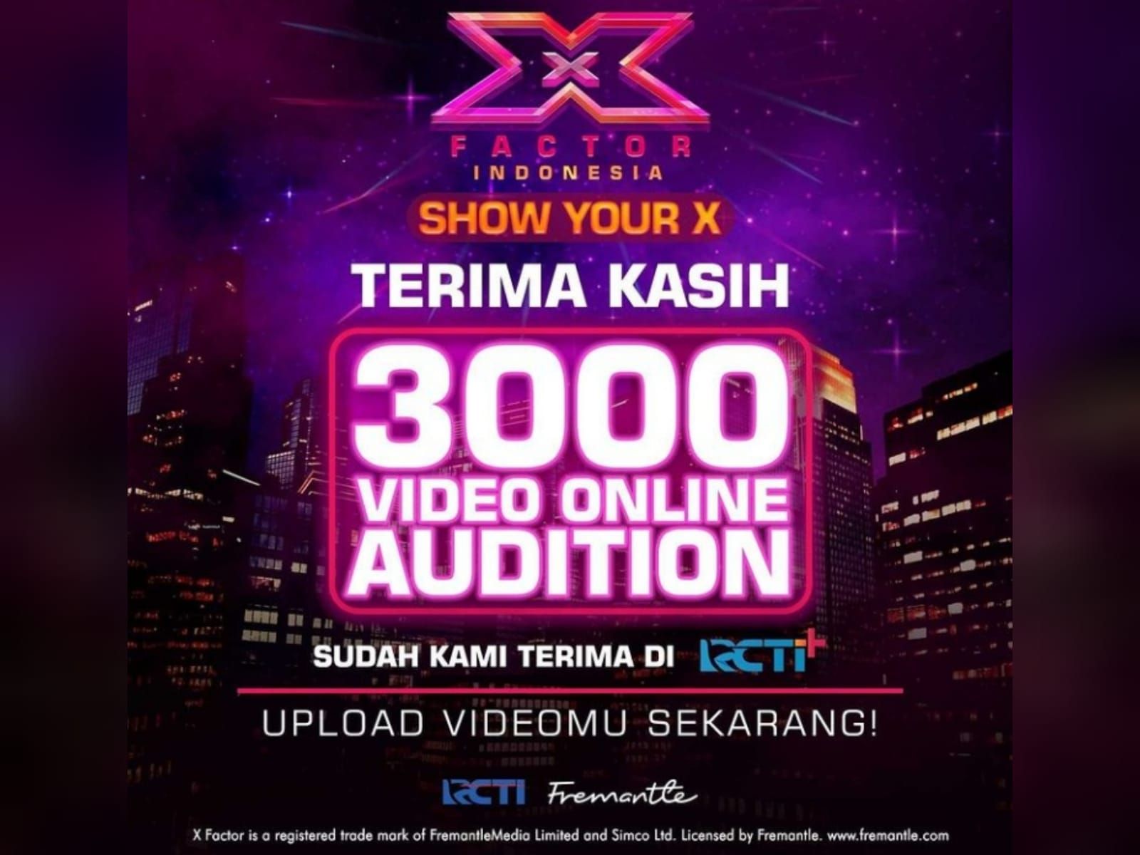 Audisi online X Factor Indonesia sudah banyak diikuti peserta