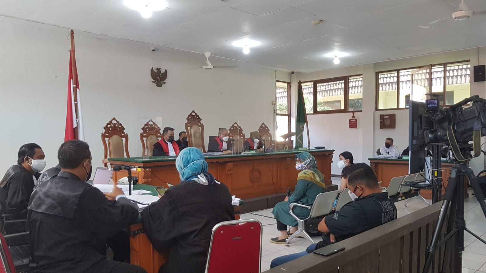 Walikota non aktif Cimahi Ajay M. Priatna kembali disidangkan di Pengadilan Tipikor Bandung terkait kasus korupsi pada Rabu 28 Juli 2021