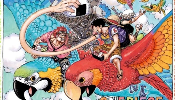 Sampul berwarna manga One Piece chapter 985.