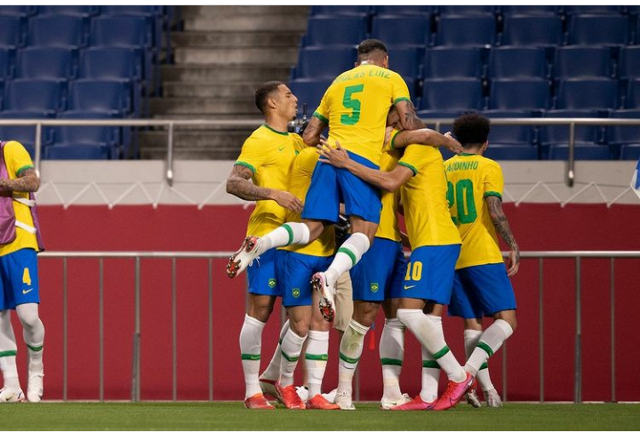 Segera berlangsung! Brasil vs Meksiko, semi final sepak bola putra U-23 Olimpiade Tokyo 2020 sore ini Selasa 3 Agustus 2021 jam 15.00 WIB.