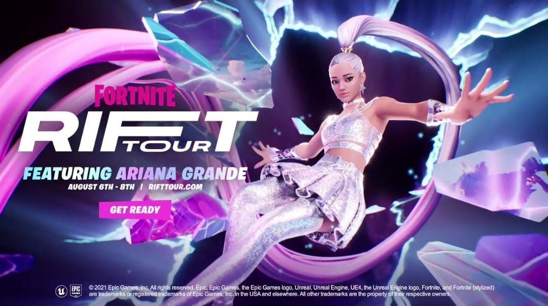 Ariana Grande Bekerjasama Dengan Fortnite Di Konser Rift Tour Sinar Jateng