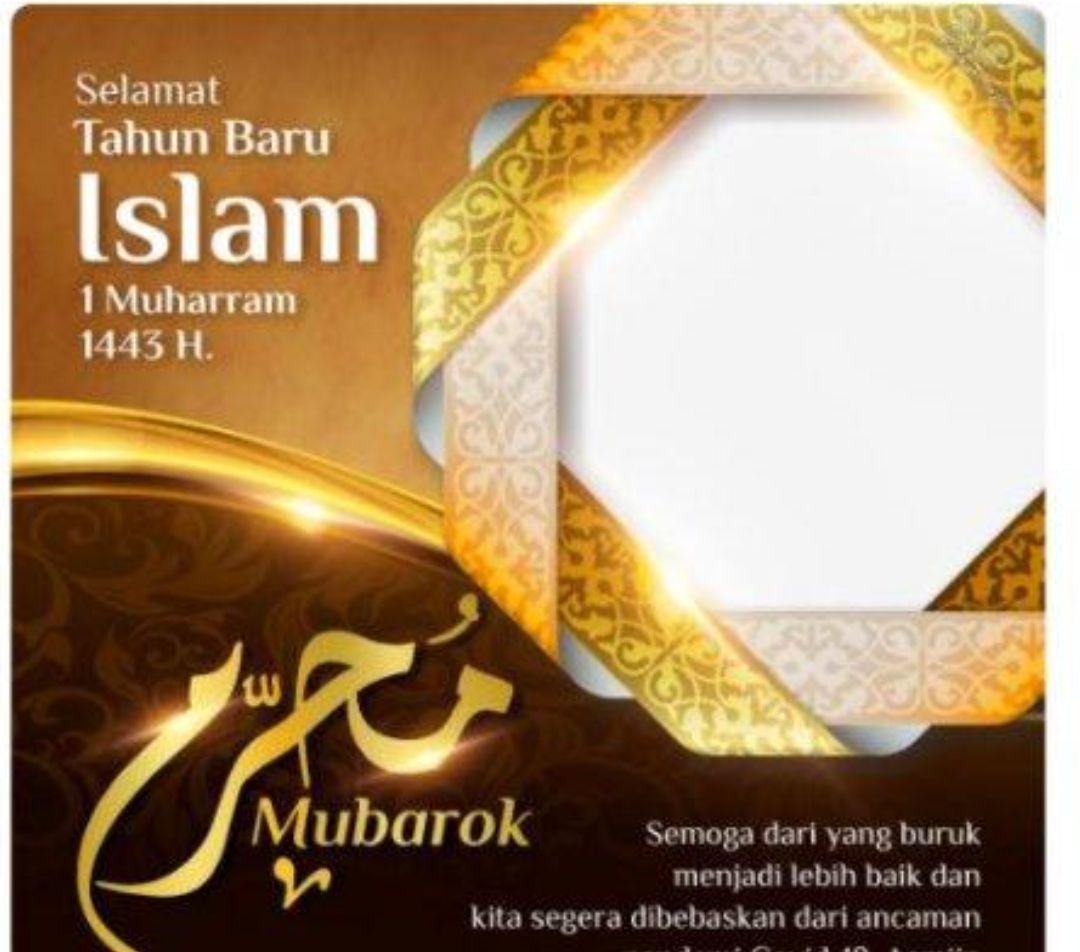 Poster Tahun Baru Islam 2021 Buat Twibbon, Poster, Banner, Wallapaper