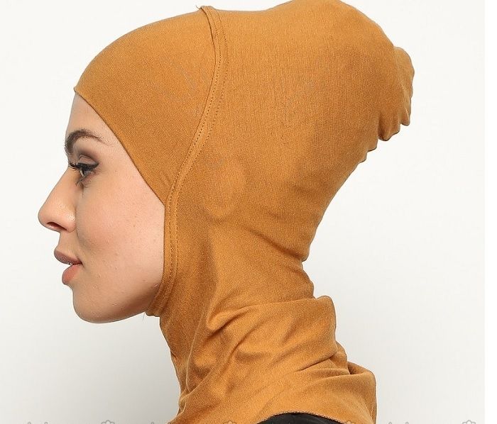 Foto ilustrasi Hijab menyerupai punuk unta