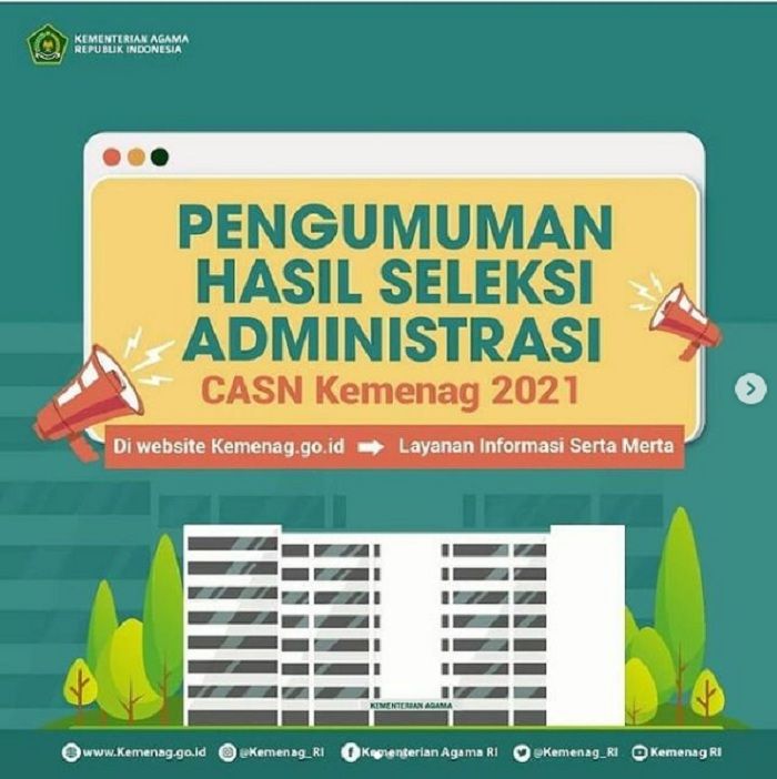 Jadwal Masa Sanggah CPNS-CPPPK Kemenang 2021 Dan Link Download Hasil ...