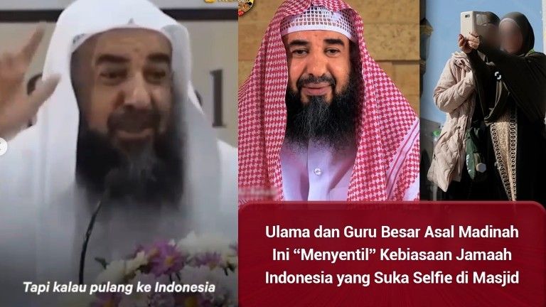 Ulama Madinah Sindir Jamaah Indonesia Suka Selfie Hingga Tidak Sungguh-sungguh Berdoa