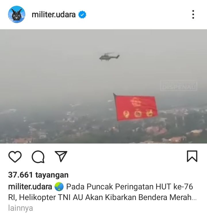 Unggahan TNI AU