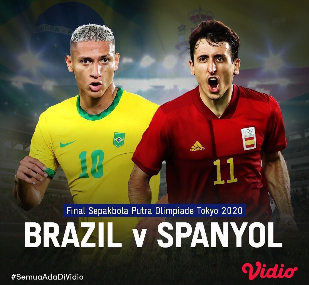 Spain vs brazil olimpiade