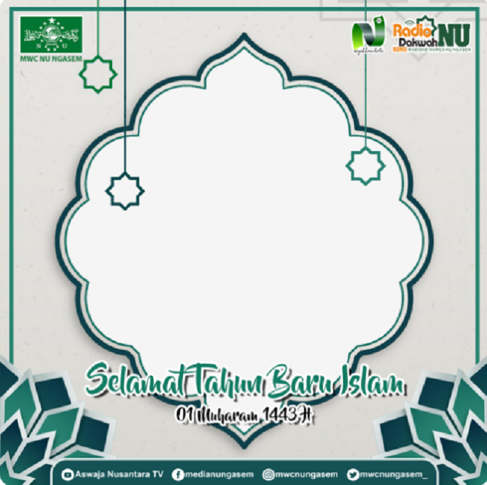 bingkai tahun baru islam 1443 hijriyah