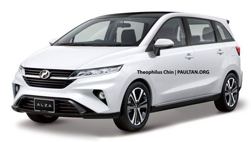 New Perodua Alza Meluncur Akhir Tahun 2021 Jadi Generasi Baru Avanza Pikiran Rakyat Com