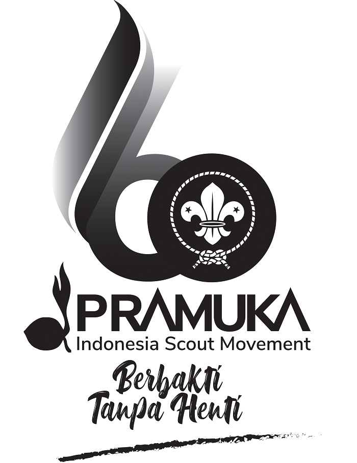 Logo Hari Pramuka ke 60 Tahun 2021