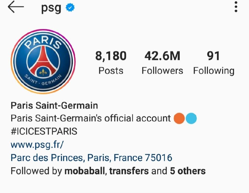 Messi buat followers PSG meningkat