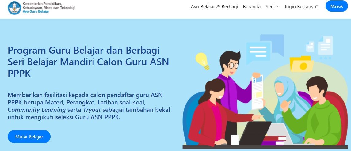 Disiapkan Kemendikbud Berikut Link Latihan Soal Seleksi Kompetensi Untuk Pppk Guru 2021 Portal Sulut