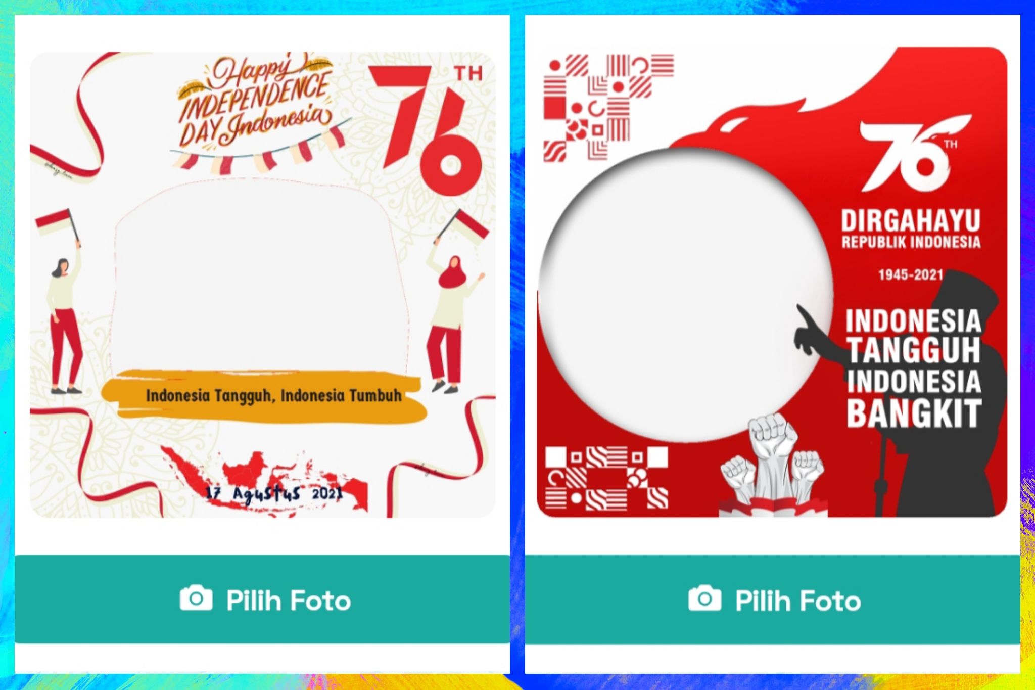 Ada Link Twibbon Hut Ri Ke Agustus Segera Download Dan Meriahkan Hari Kemerdekaan