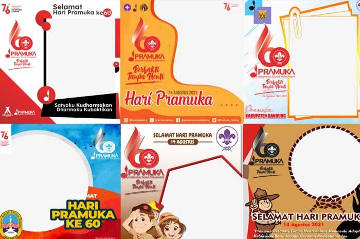 25 Link Twibbon Hari Pramuka ke 60, 14 Agustus 2021 ...