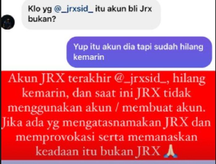 Nora Alexandra menyebut Jerinx SID tidak memiliki akun Instagram. Ia meminta warganet mengabaikan akun yang mencatut nama sang suami.*
