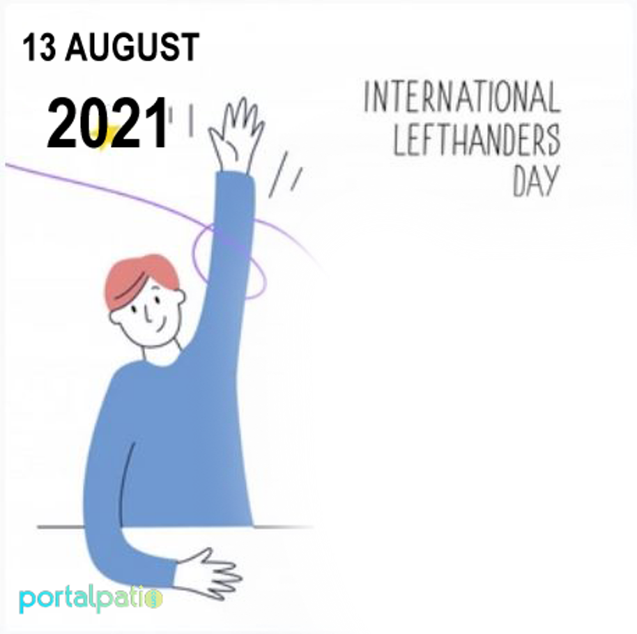 Twibbon Hari Tangan Kiri Sedunia atau Hari Tangan Kidal Sedunia pada 13 Agustus 2021, Meriahkan International Lefthanders Day Twibbonize
