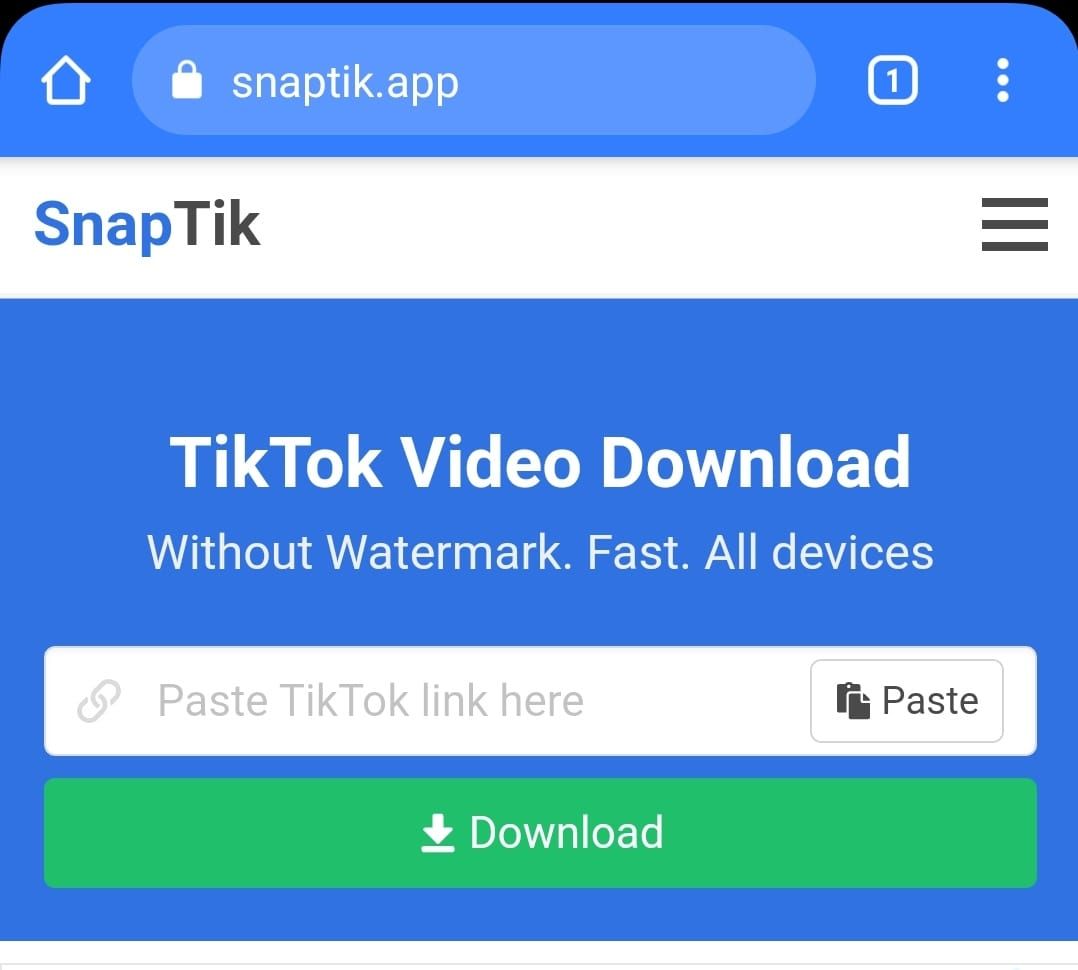 Gratis Snaptik Download Video Tiktok Tanpa Watermark Atau Tanda Air Malang Terkini