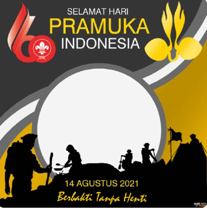 Gambar Ucapan Hari Pramuka 2021/Twibbonize/Usman, A.Md