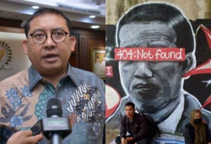 Fadli Zon Minta polisi tidak berlebihan terkait mural 'Jokowi 404 Not Found'.