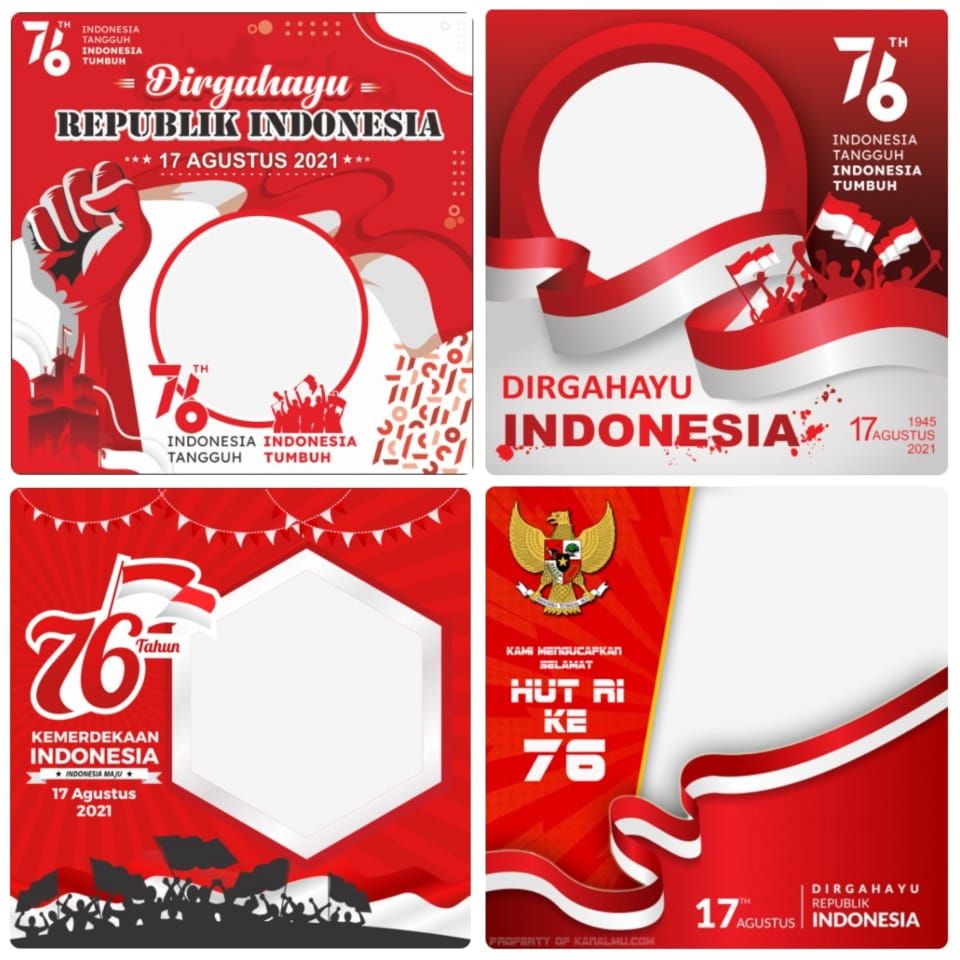 Cara Membuat Twibbon Tema 17 Agustus 2021 Spesial Hut Ri Ke 76 Images