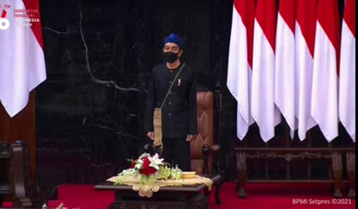 Pakaian Adat Yang Dikenakan Jokowi Dari Tahun Ke Tahun Dalam Sidang ...