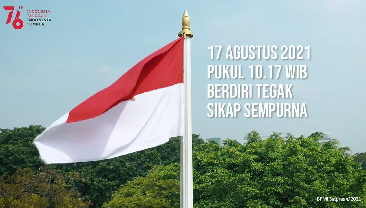 LINK Live Streaming Upacara HUT Kemerdekaan RI ke-76 Selasa 17 Agustus