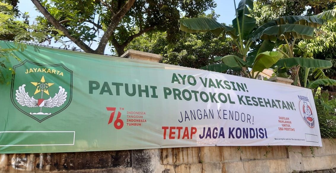 Pemprov DKI Jakarta mengumumkan bahwa pihaknya telah melakukan vaksinasi Covid-19 dosis pertama terhadap 9.069.350 orang. 