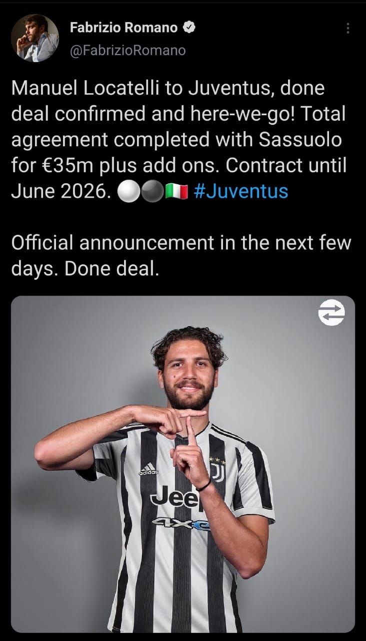 Incaran Arsenal pilih gabung Juventus 