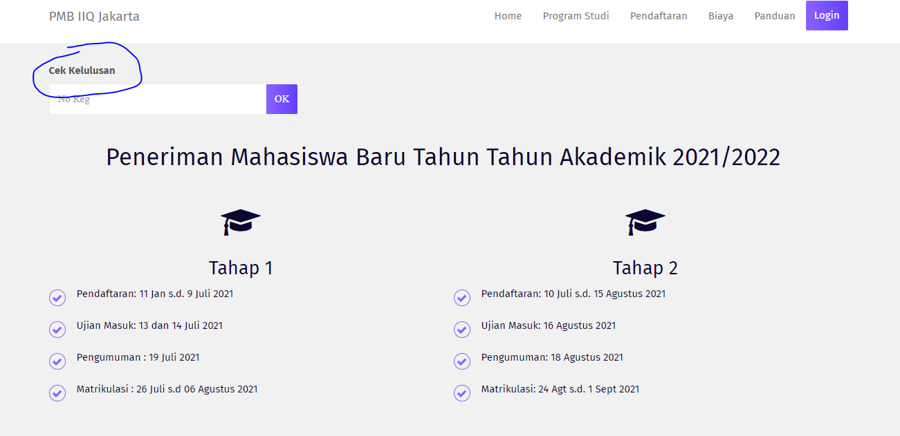 Link Pengumuman Kelulusan Iiq 2021 Tahap 2 Hasil Seleksi Pmb Mandiri Cek Pmb Iiq Ac Id Institut Ilmu Al Quran Metro Lampung News