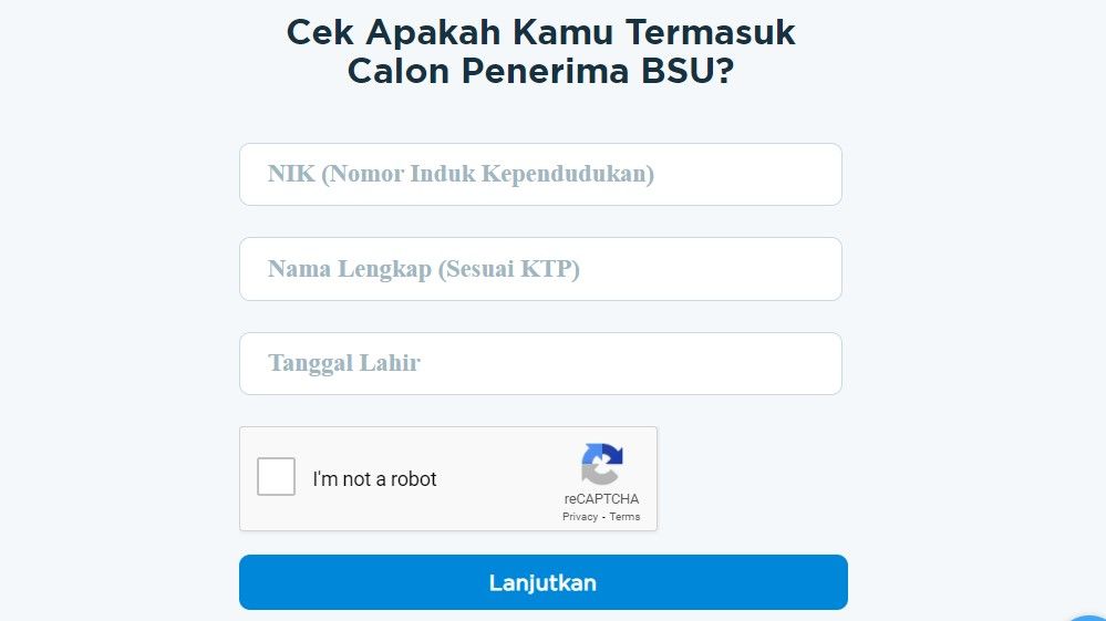 Jika Nik Tak Terdaftar Sebagai Penerima Bsu Di Bpjs Ketenagakerjaan Ini Cara Lain Untuk Cek Blt