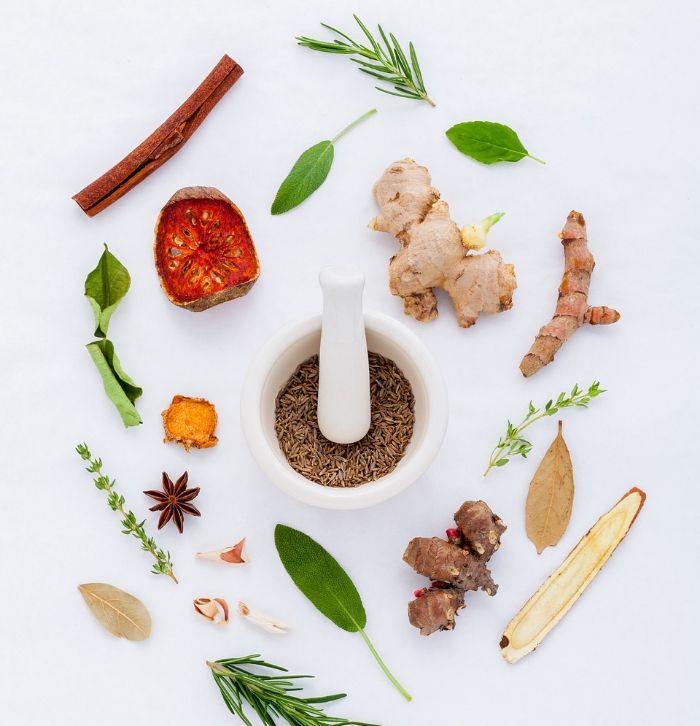 5 macam rempah untuk ramuan herbal beserta dengan manfaat dan cara mengolahnya.
