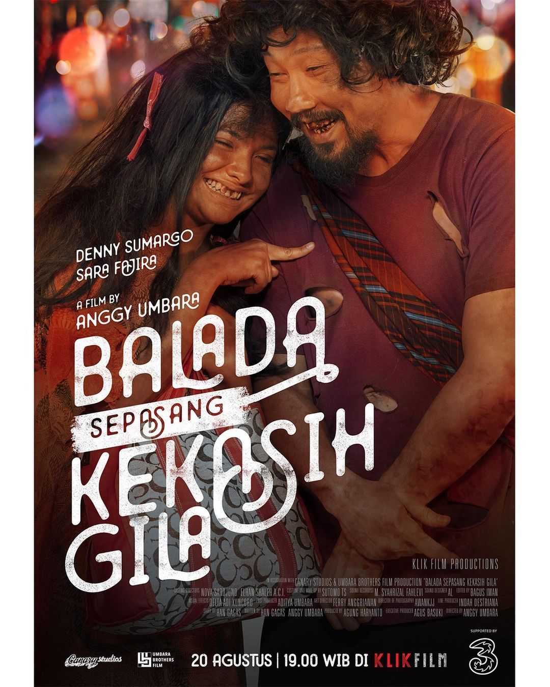 Sinopsis Film Balada Sepasang Kekasih Gila Yang Diperankan Oleh Denny Sumargo Dan Sara Fajira Portal Jember