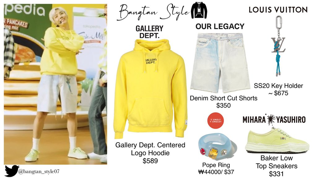 Harga Outfit J-Hope