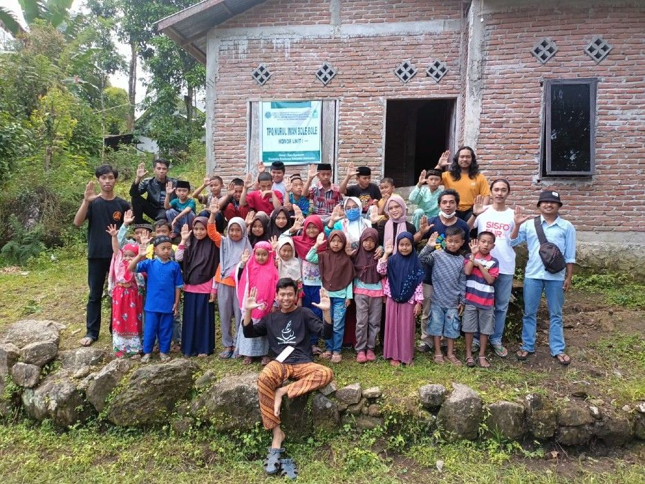 Anak-anak Dusun Bole-Bole bersama Literasi Satu Atap/WartaBulukumba.Com