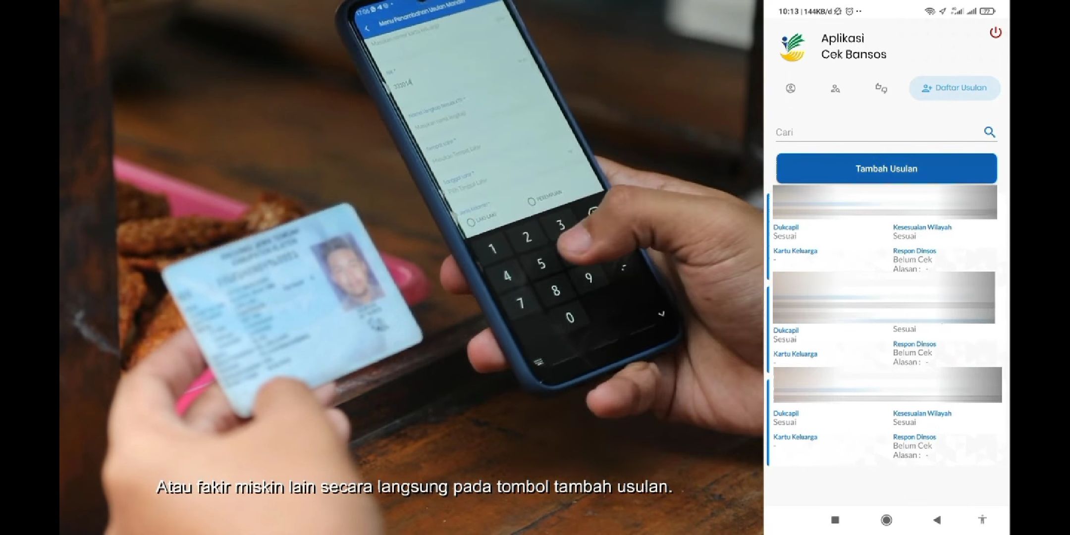 Gunakan NIK KTP Dan HP, Lalu Ikuti Cara Daftar Online Jadi Penerima ...