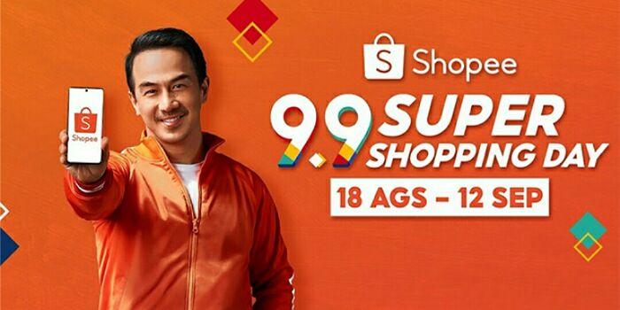 Joe Taslim international super star  bintang iklan program Shopee 9.9 Super Shopping, 18 Agustus - 12 September 2021