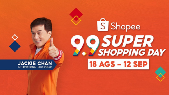 Jackie Chan dan Joe Taslim Ikut Ramaikan Promo Shopee 9.9 Super Shopping Day!