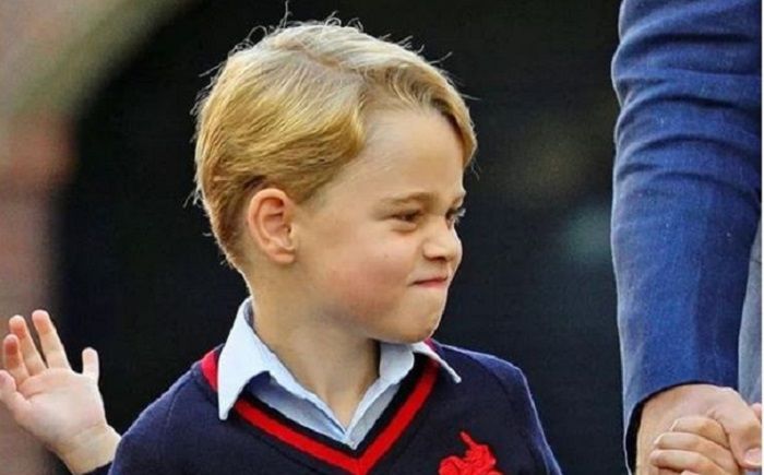 Ekspresi wajah Pangeran George, putra sulung Pangeran William, yang lebih ekspresif dari keluarga Kerajaan Inggris lainnya.