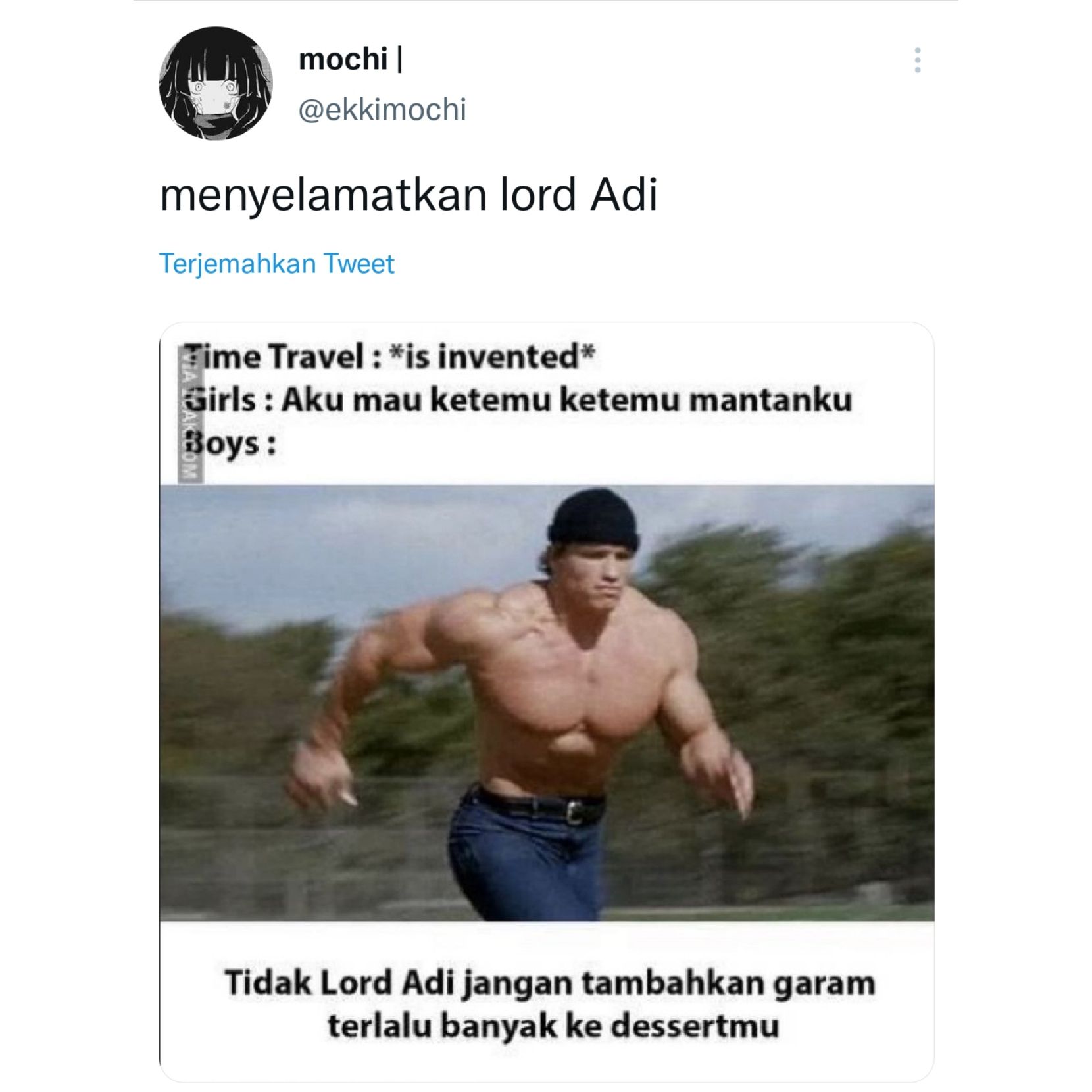Meme kocak Lord Adi 3