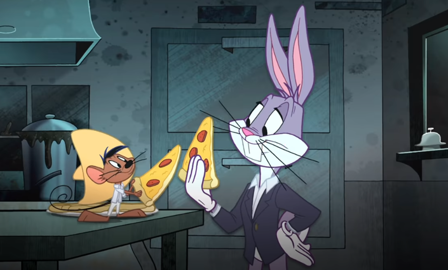 Film kartun MasterChef memeriksa makanan buat Chef 