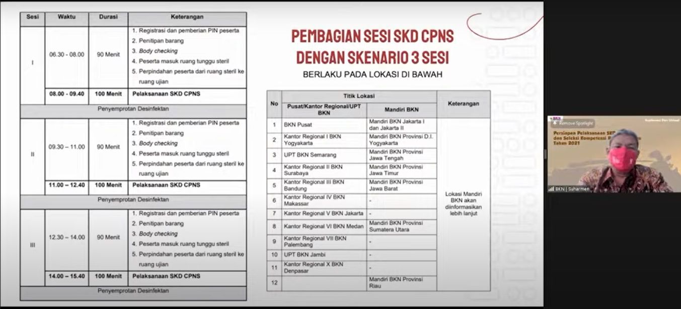 Bisa Lewat HP, Begini Cara Cek Lokasi Dan Jadwal SKD CPNS Masing-masing ...