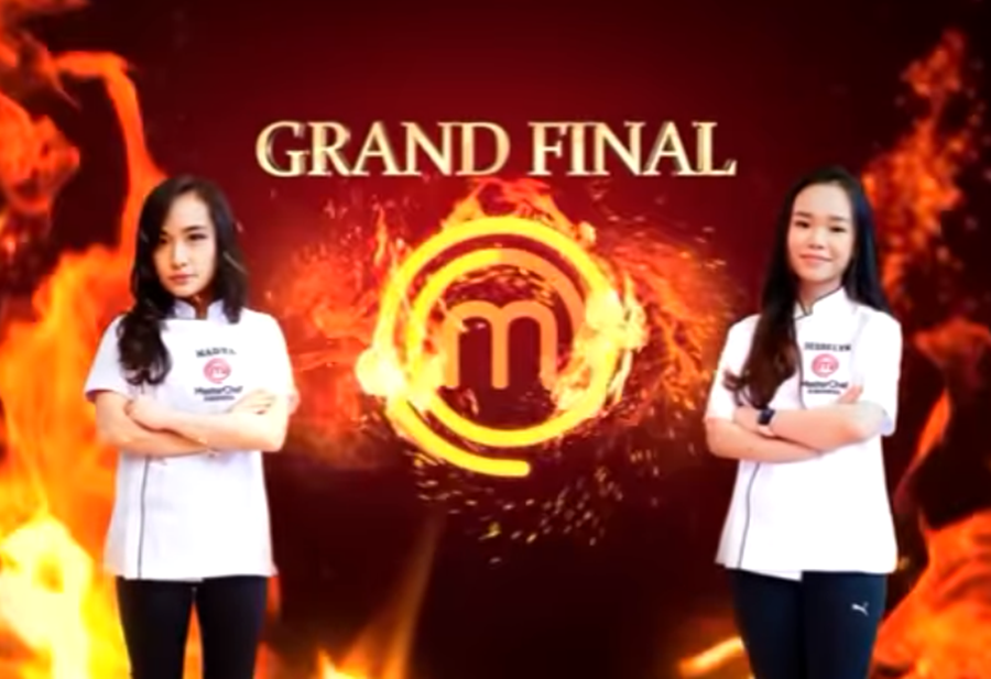 Jesselyn dan Nadya bertarung di Grand Final MasterChef Indonesia Season 8. 
