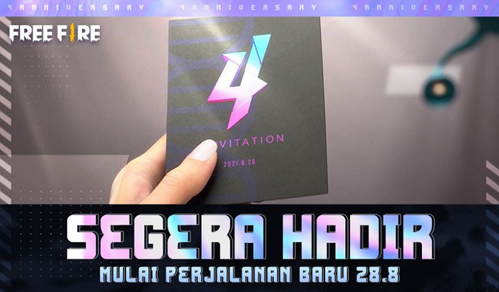 Kode Redeem Ff Terbaru 28 Agustus 2021 Dalam Rangka Hari Jadi Ke 4 Garena Free Fire Hadirkan Banyak Hadiah Berita Subang