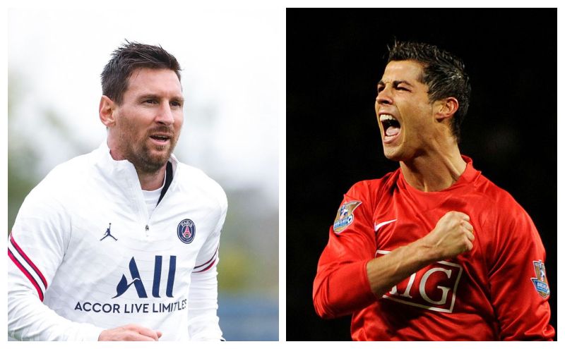 Lionel Messi Bawa PSG Imbang, Cristiano Ronaldo Bawa MU Tumbang
